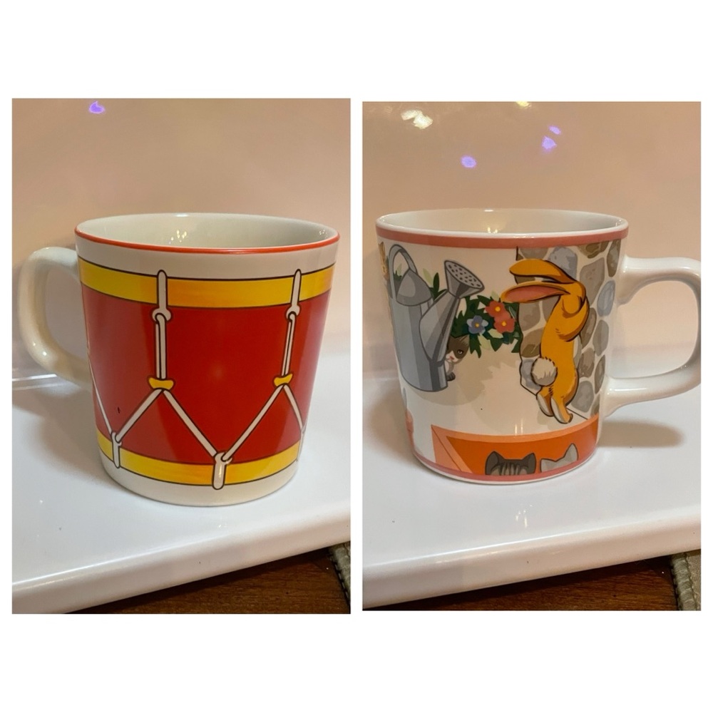 Tiffany & Co. Mugs Set of 2 Toys and Playground vintage 1992
